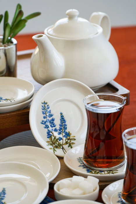 Hermia Hazeran 6 Juego de 6 platos de porcelana de 12 cm Multicolor